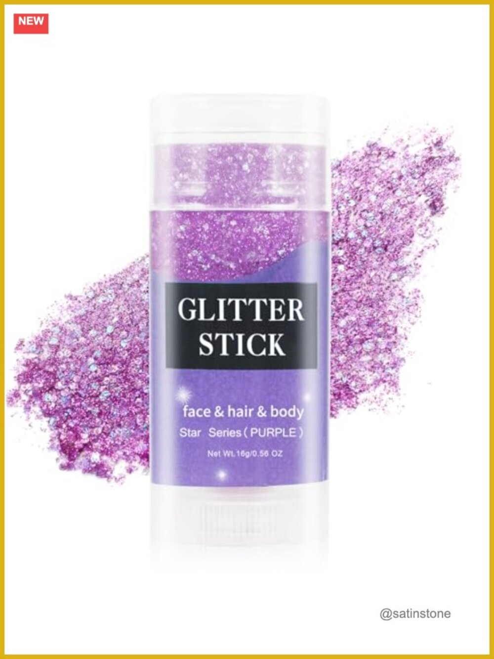 Waterproof Body Glitter Stick Face Hair Makeup Mardi Gras Festival Costume